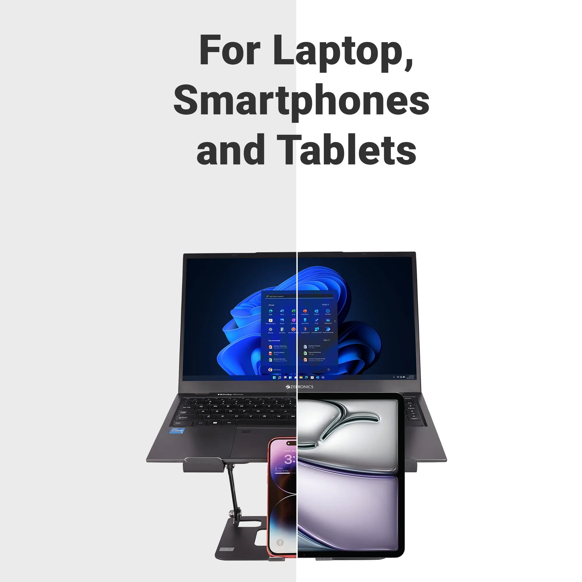 Zebronics Laptop & Mobile Stand For 17 Inch NS3500 view 5